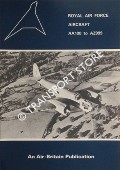 Book cover of Royal Air Force Aircraft by HALLEY, James J.; STURTIVANT, Ray & THOMPSON, Dennis